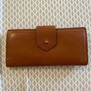 Madewell leather wallet